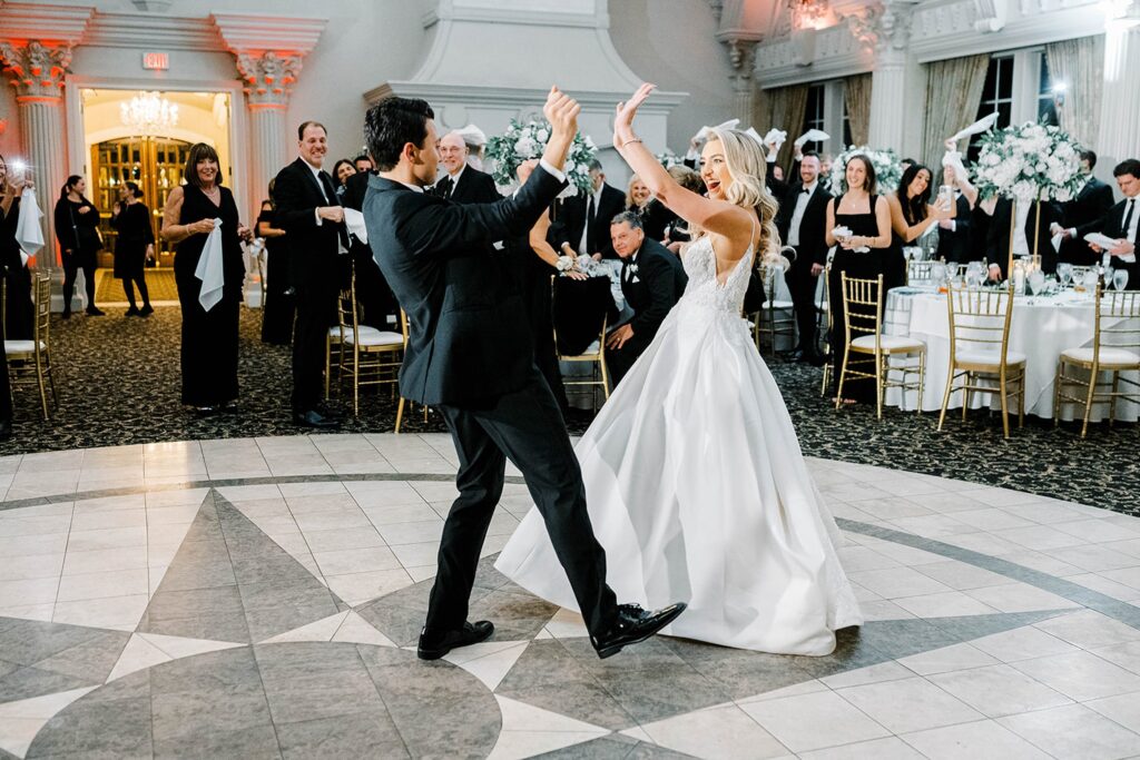 wedding reception at the ashford estate