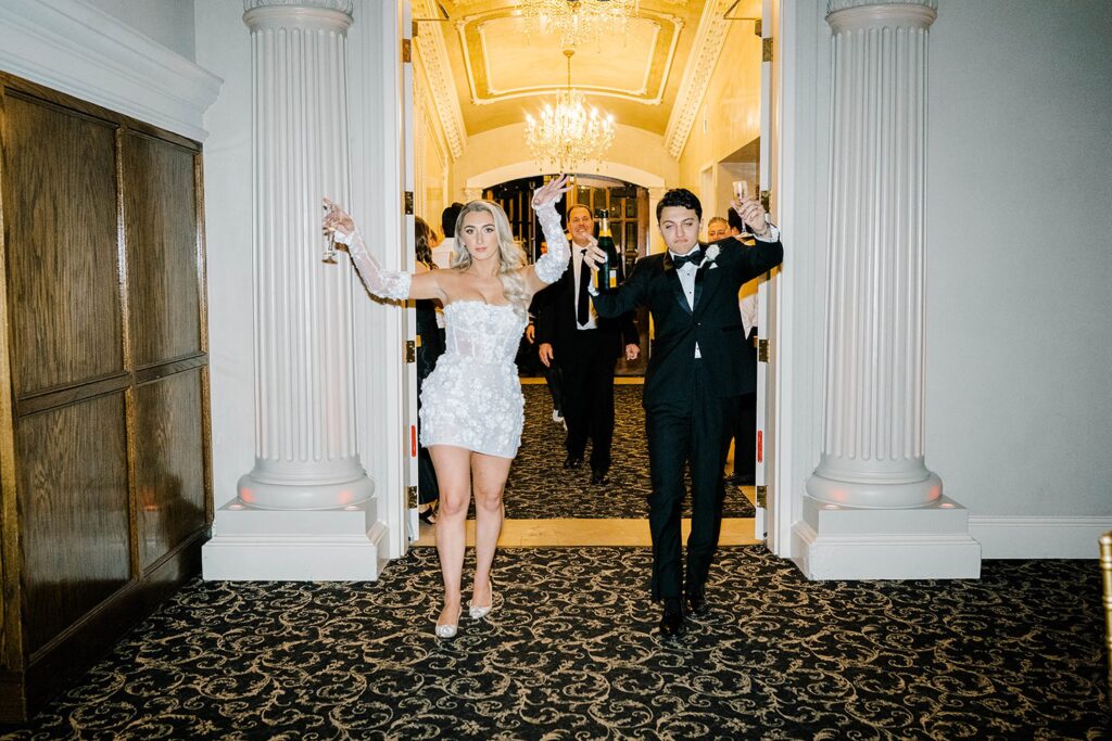 wedding reception at the ashford estate