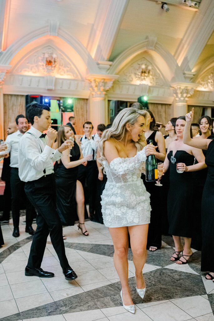 wedding reception at the ashford estate