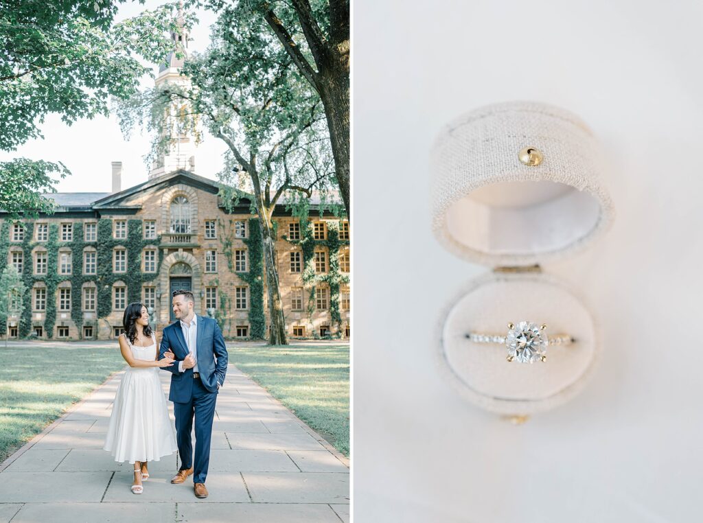 Princeton University Engagement Photography
