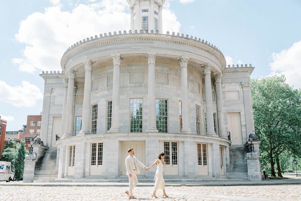 Engagement Photos in Old City Philadelphia