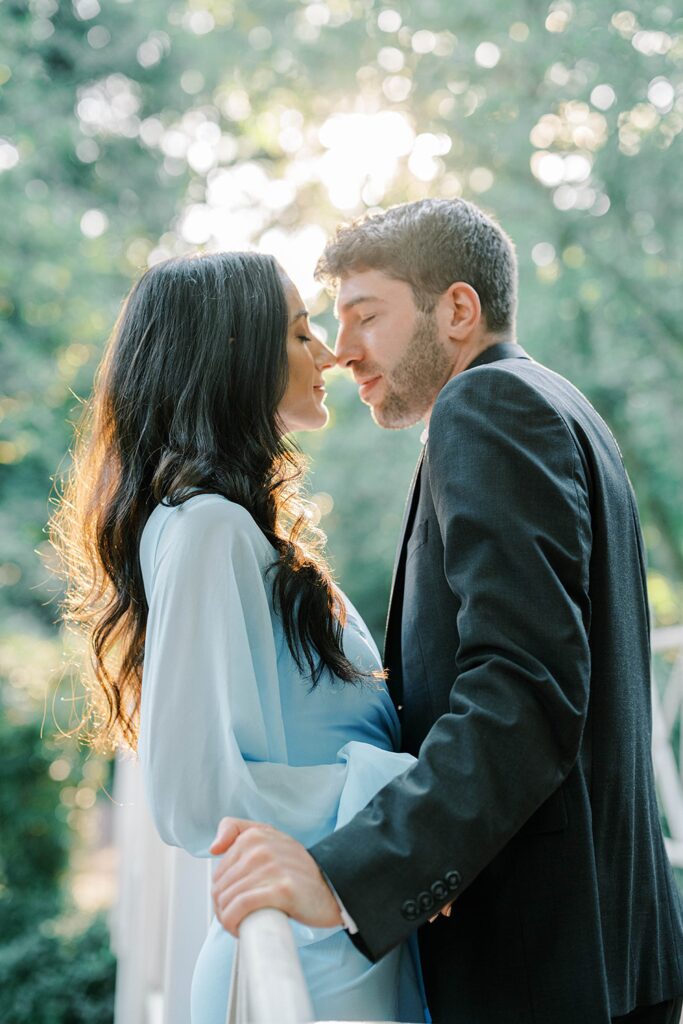 New Jersey couples engagement photos at Sayen House