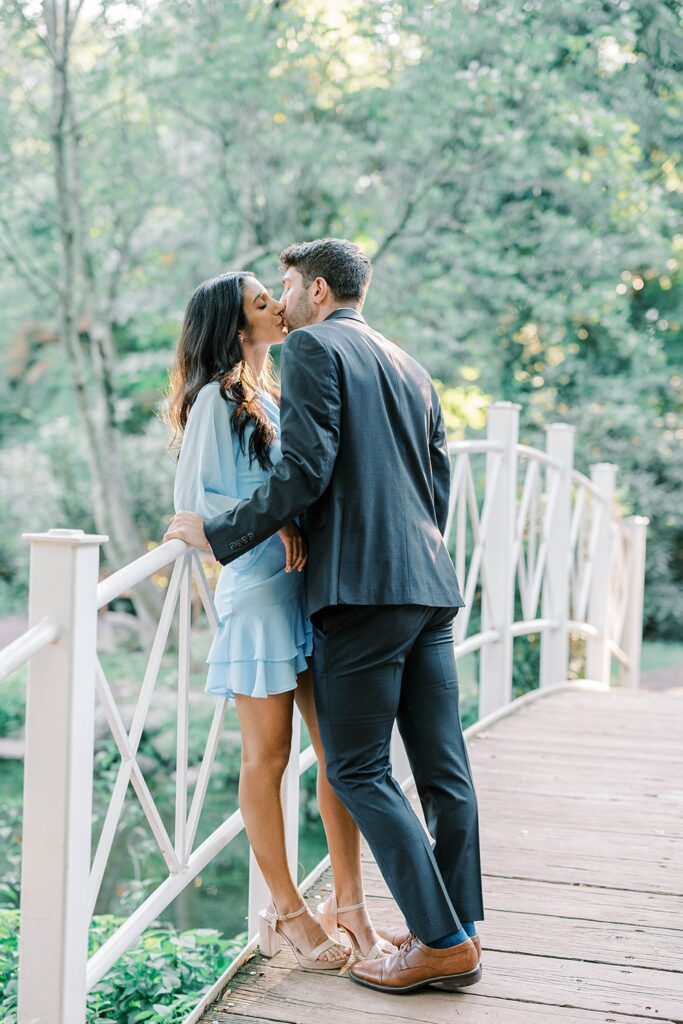 Romantic Sayen House and Gardens engagement photography