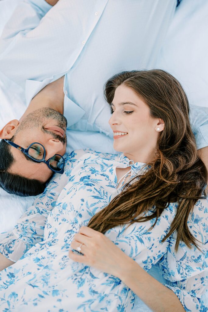 Garden Engagement Photos in New Jersey