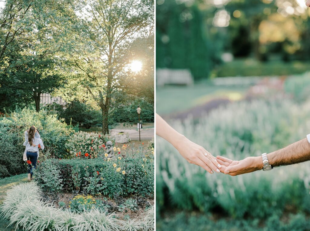 NJ Botanical Gardens Engagement Session