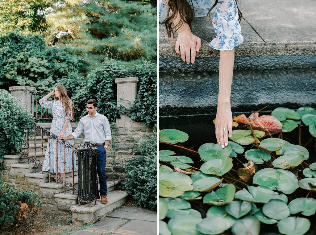 NJ Botanical Gardens Engagement Session