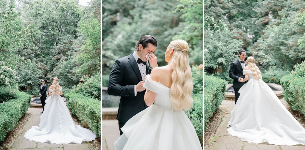 Fine art portraits in vintage blue and cream tones.