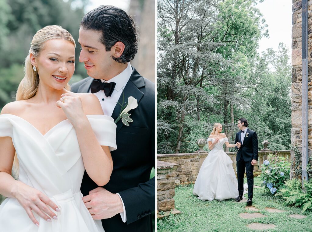 Fine art portraits in vintage blue and cream tones.