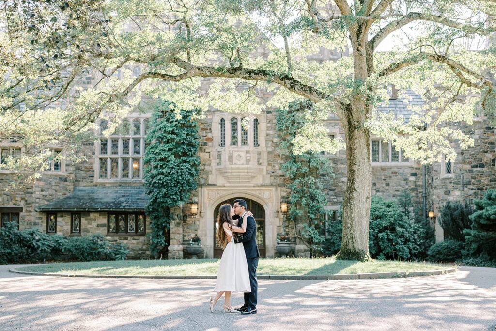 New Jersey Botanical Gardens Engagement Photos 