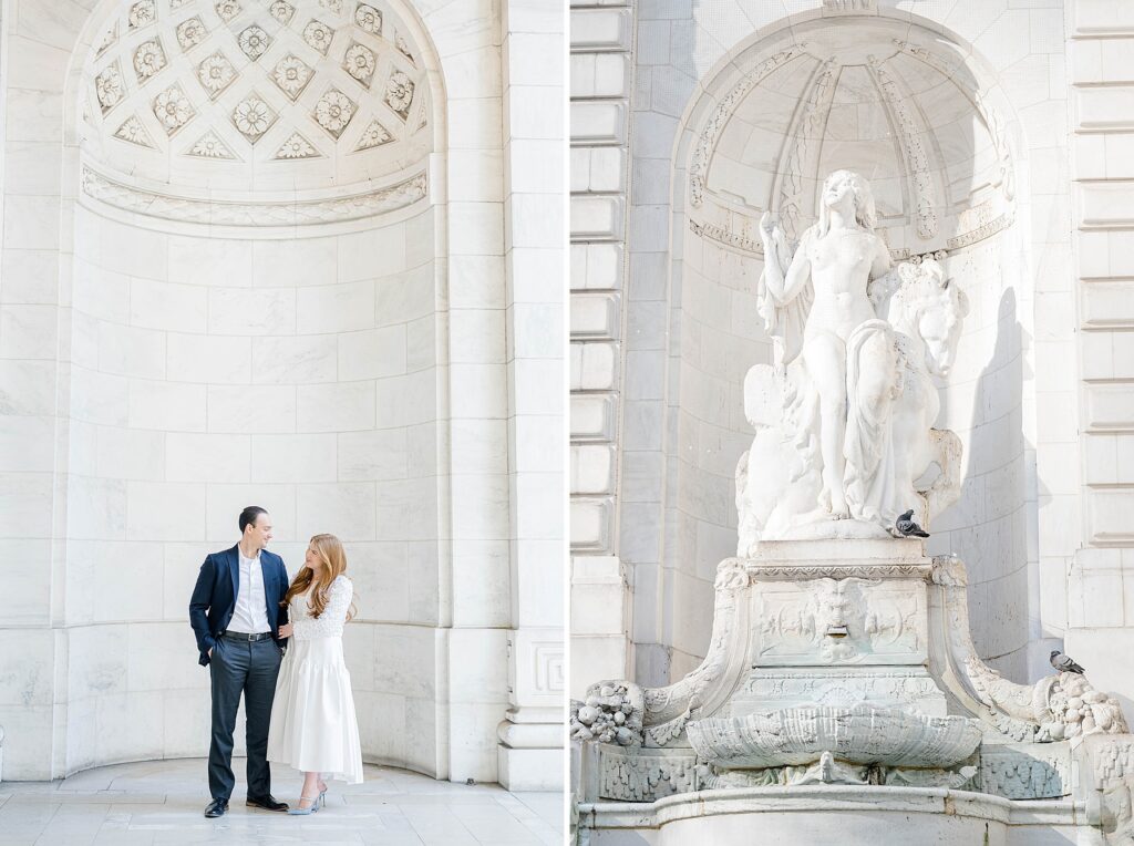 New York City Public Library Engagement Photos