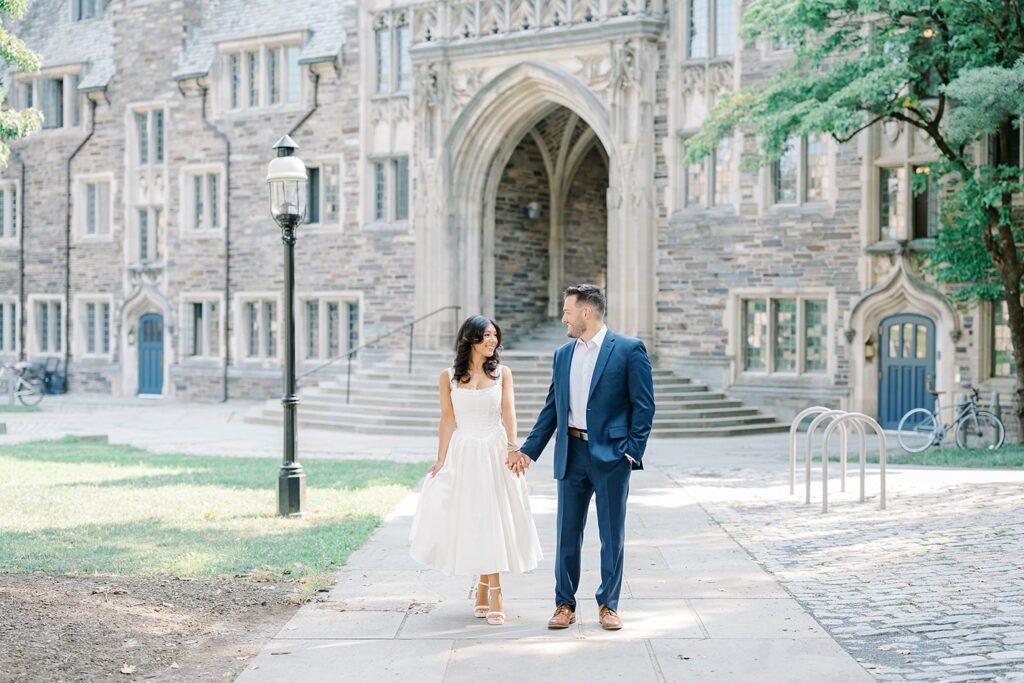 Princeton University Engagement Photos