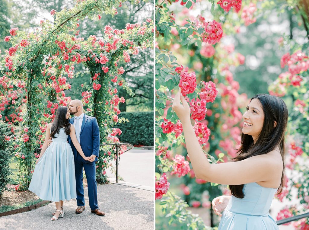 Longwood Gardens Engagement Photos