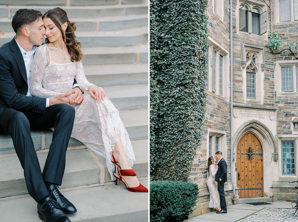 Princeton University Engagement Photos