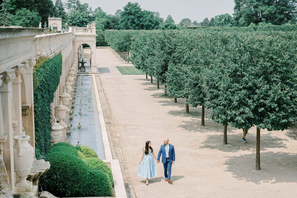 Longwood Gardens Engagement Photos