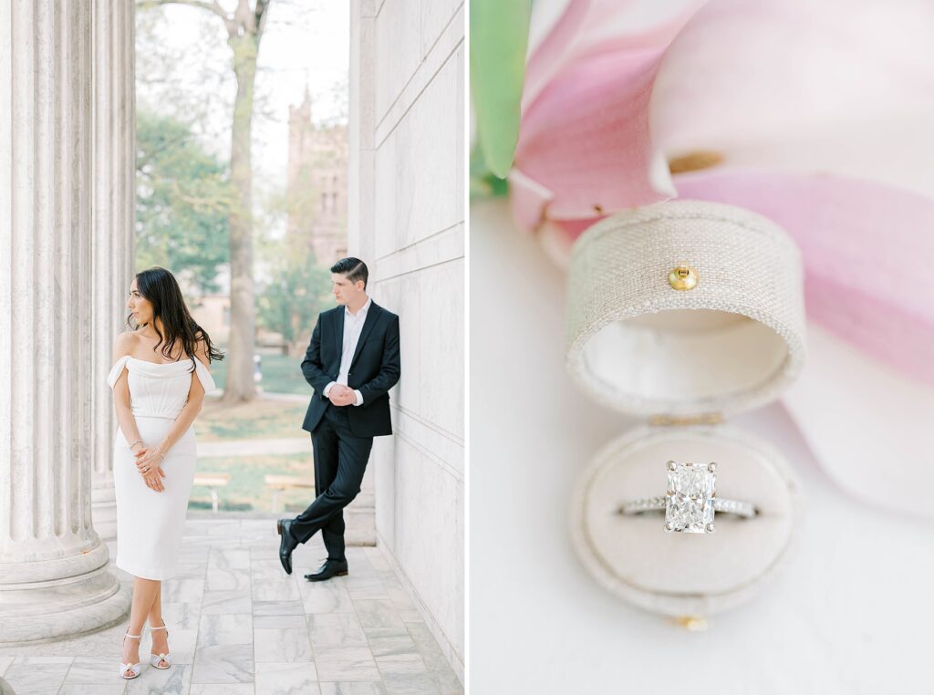 Princeton University Engagement Photos
