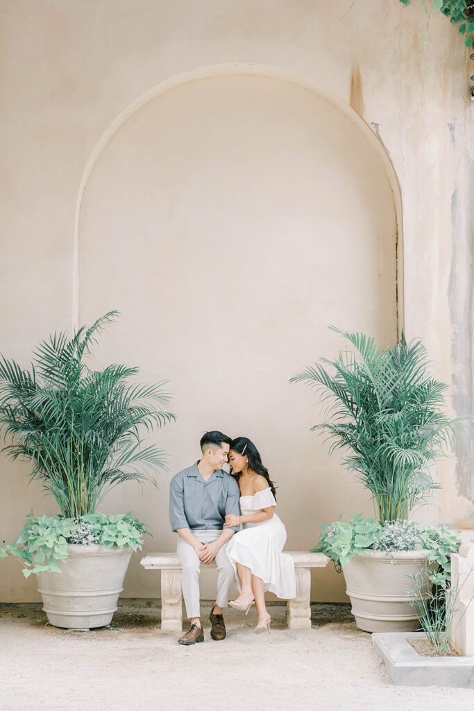 Engagement Photos Longwood Gardens Pennsylvania
