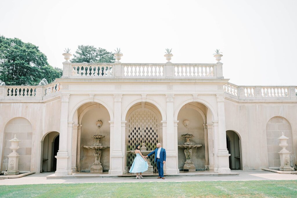 Engagement Photos Longwood Gardens Pennsylvania