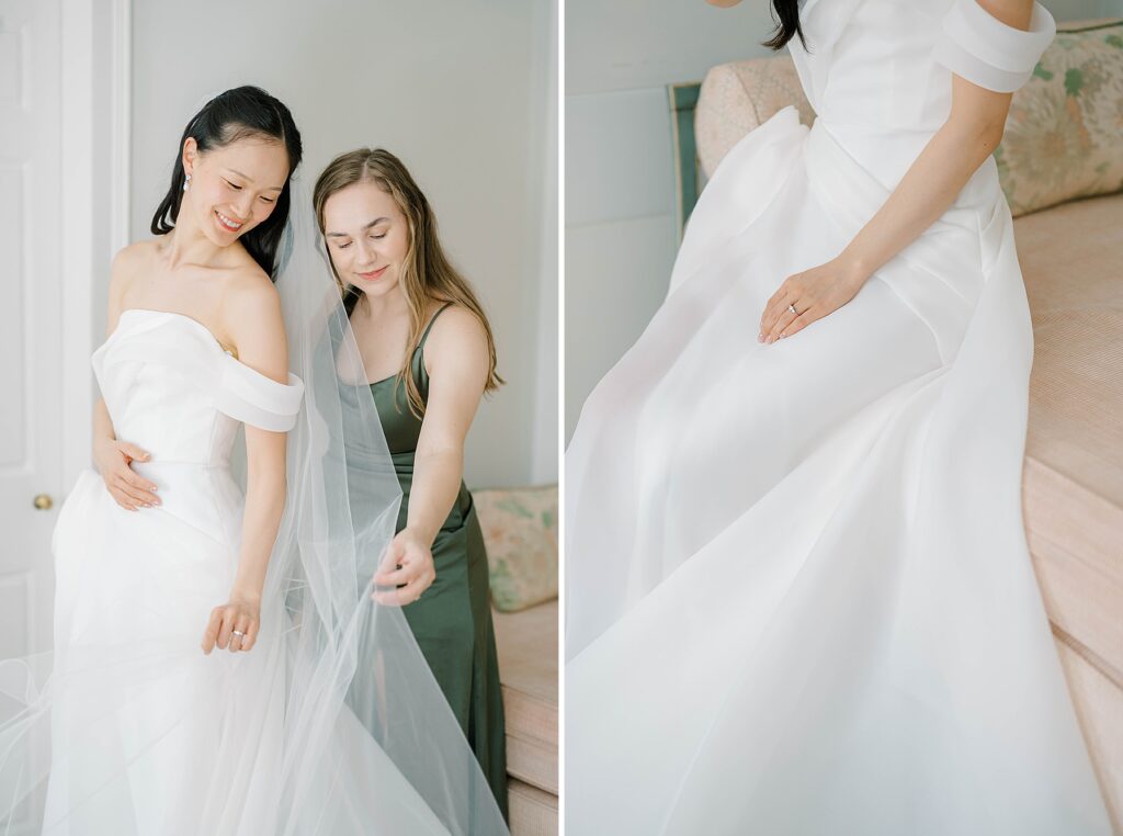 Bride Getting Ready at Appleford Estate