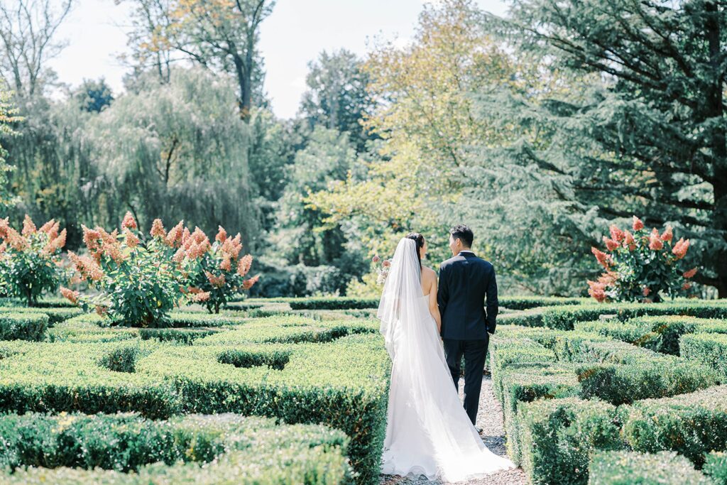 Bride and Groom Portraits at Appleford Estate