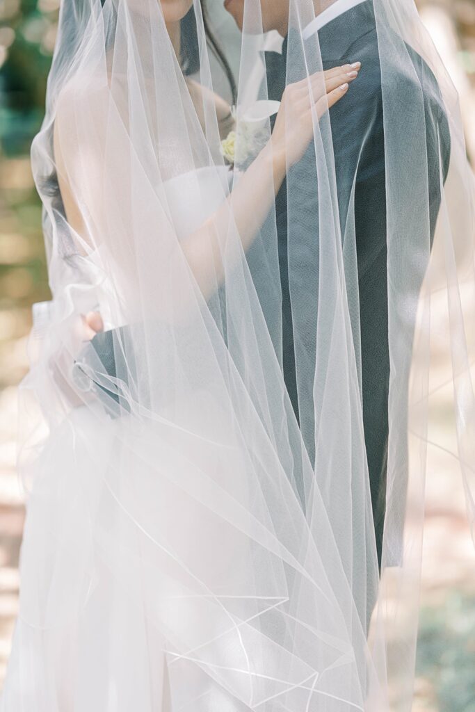 Bride and Groom Portraits at Appleford Estate