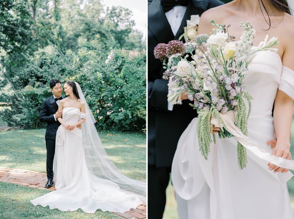 Bride and Groom Portraits at Appleford Estate