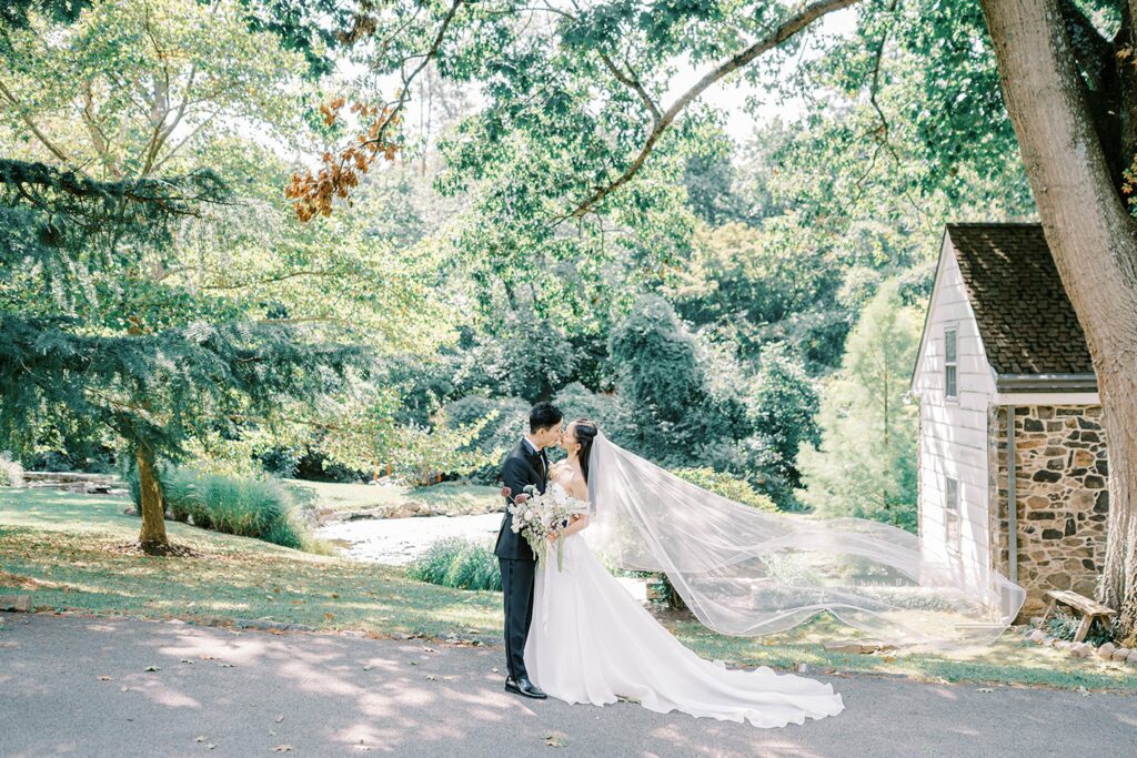 Bride and Groom Portraits at Appleford Estate