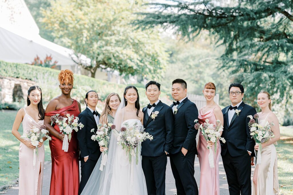 Bridal Party Photos at Appleford Estate