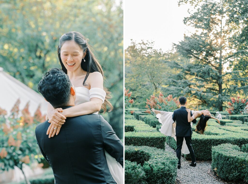 Appleford Estate Sunset Wedding Photos 