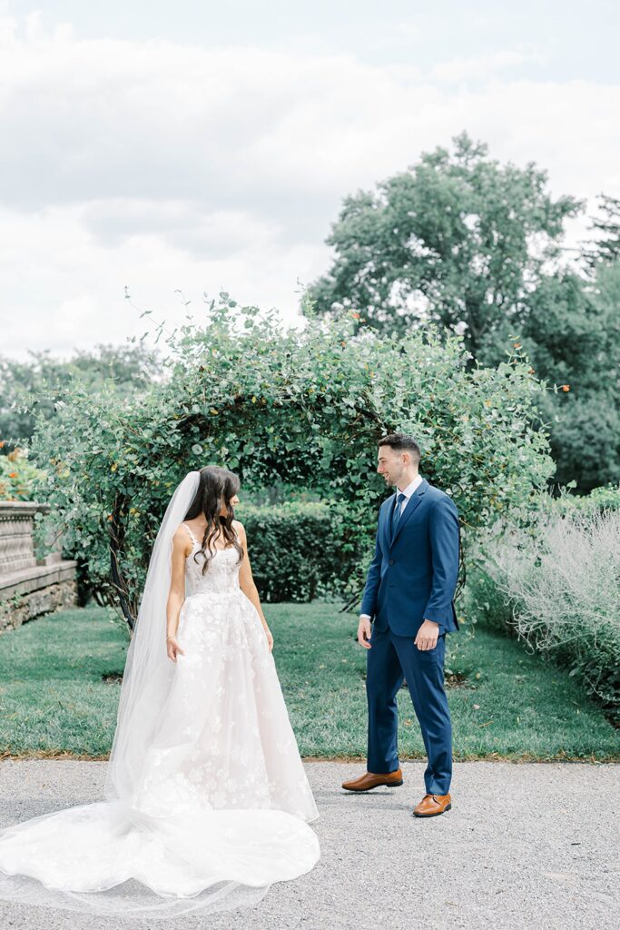 Wedding Portraits at Curtis Arboretum