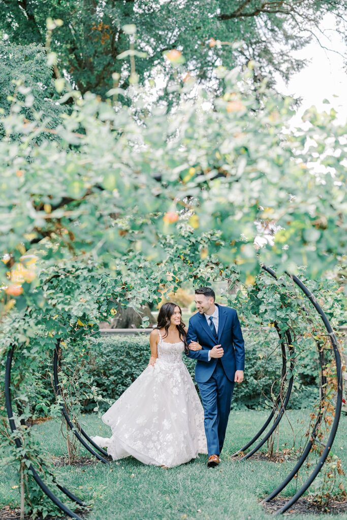 Wedding Portraits at Curtis Arboretum
