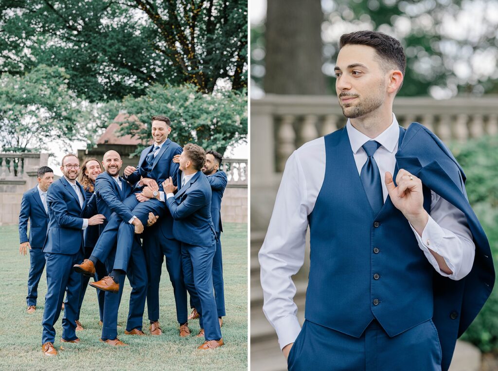 Wedding Party Photos at Curtis Arboretum 