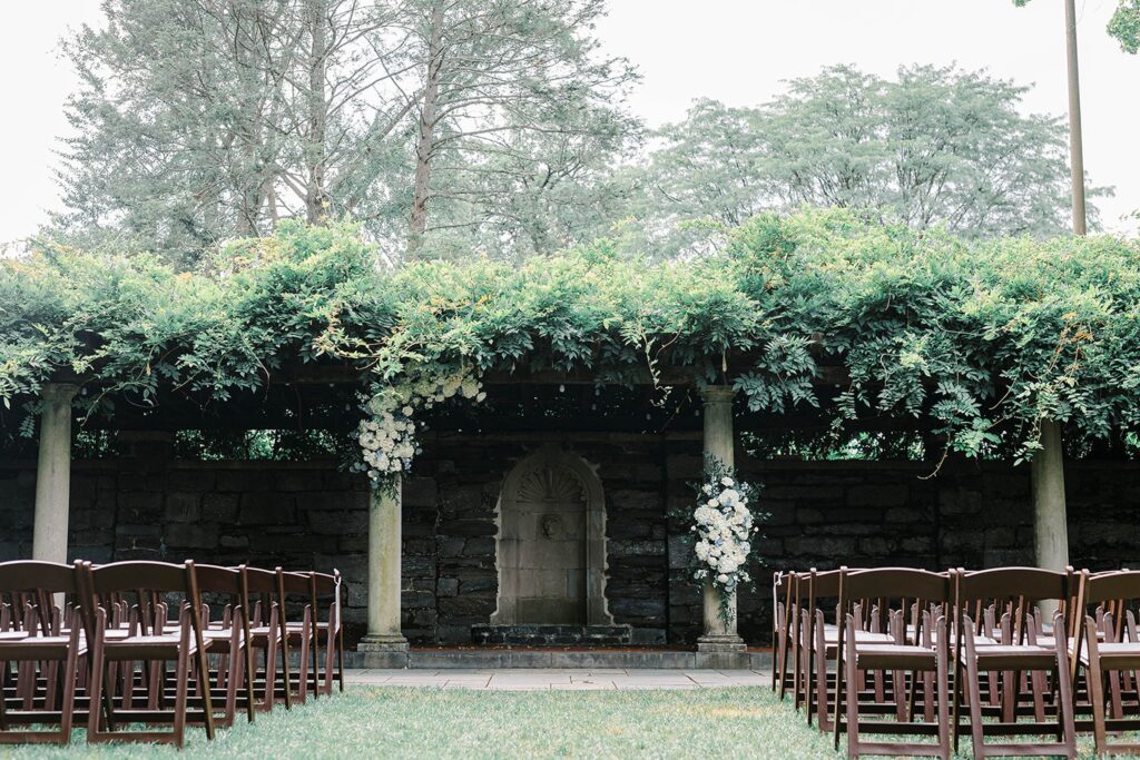 Curtis Arboretum Wedding  Ceremony