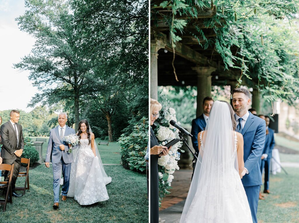 Curtis Arboretum Wedding  Ceremony