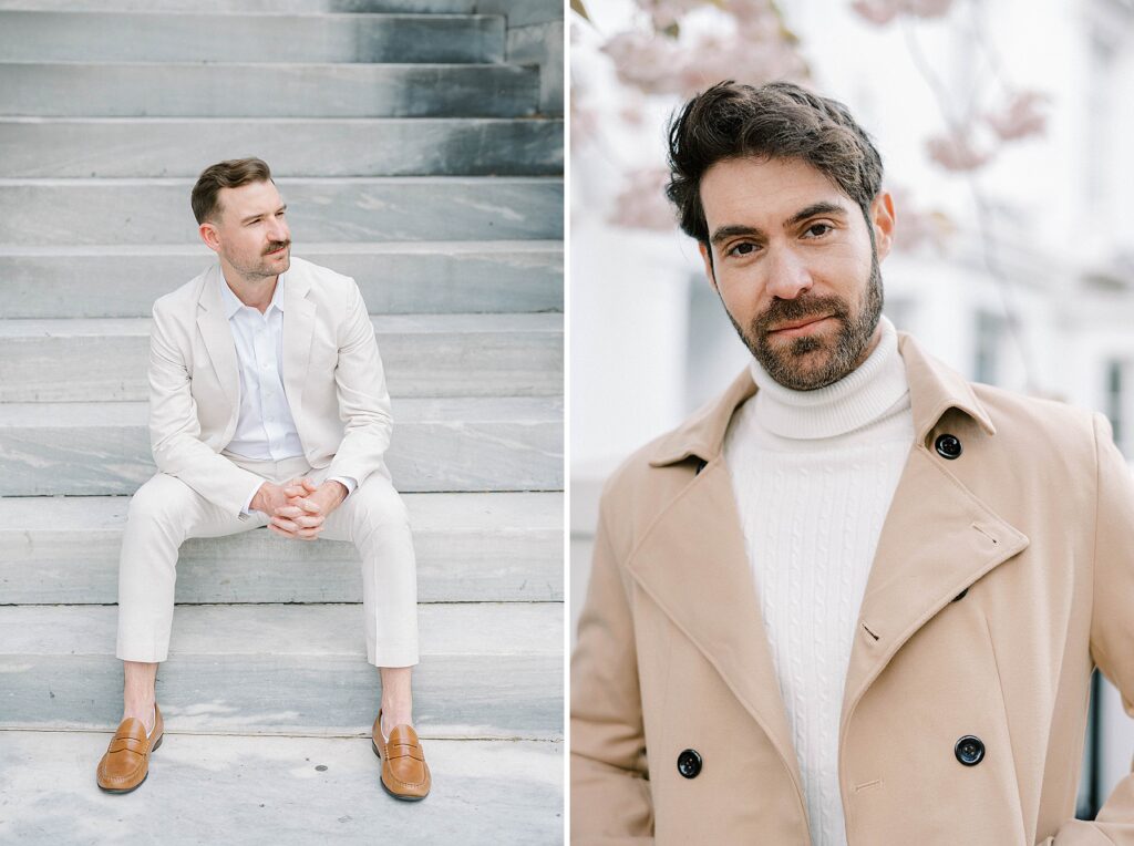 Mens Fashion Engagement Session