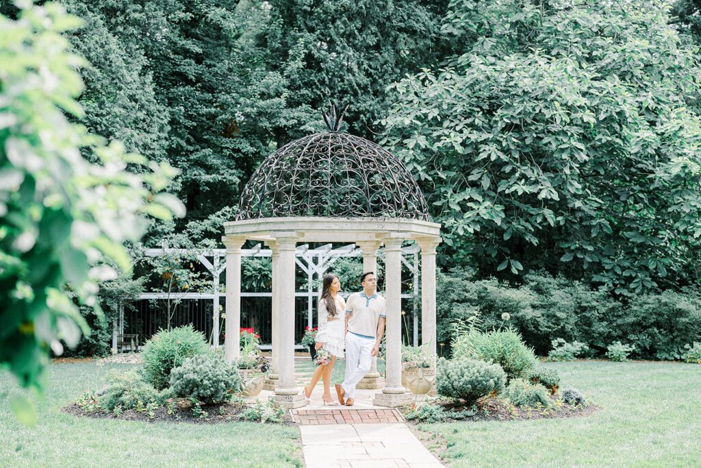 Sayen House and Gardens Engagement