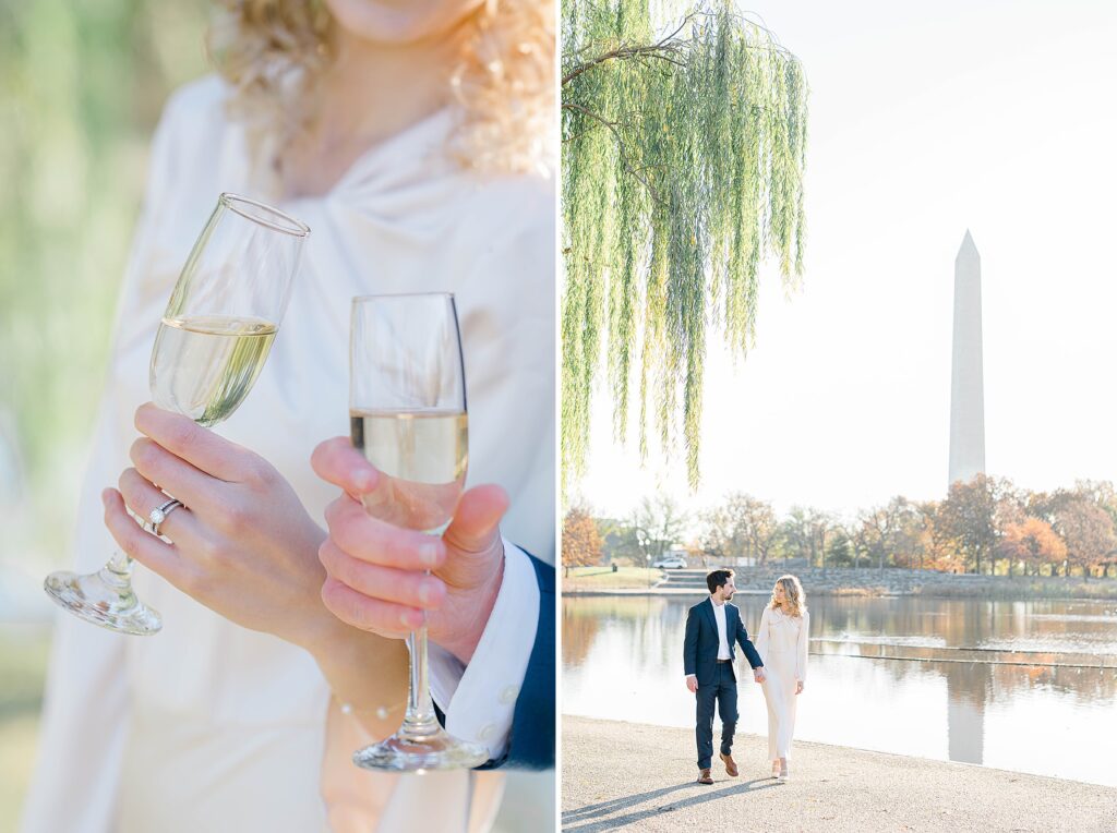 Lincoln Memorial DC Engagement