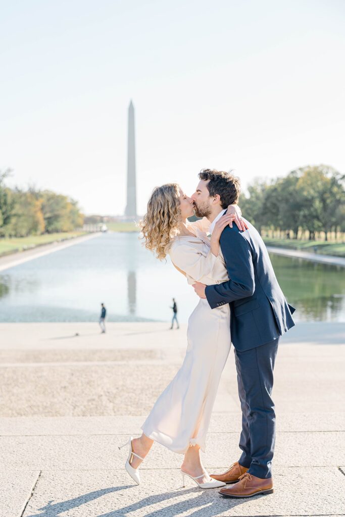 Lincoln Memorial DC Engagement