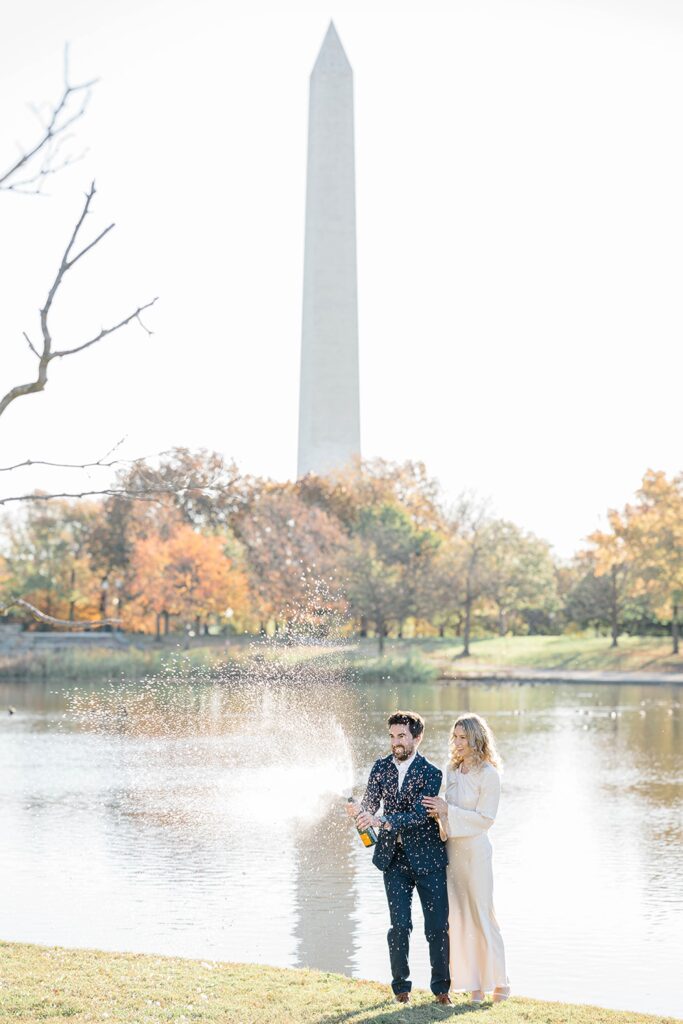 Lincoln Memorial DC Engagement