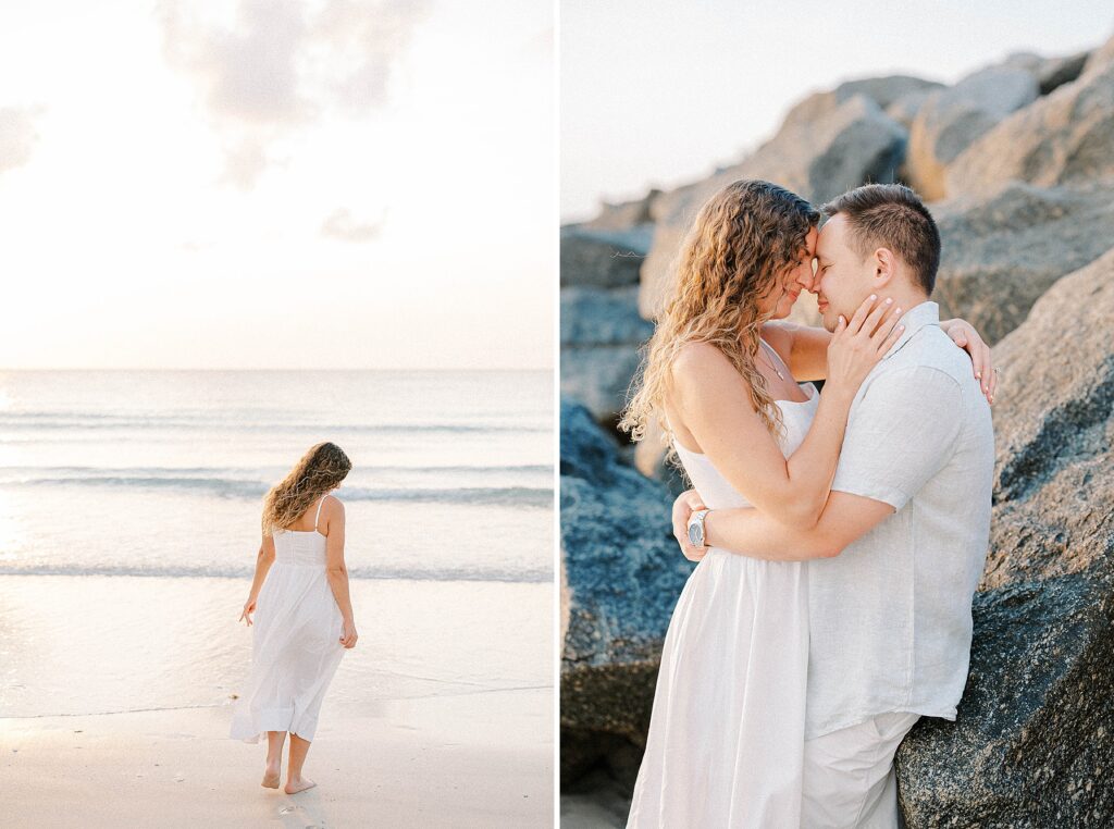 South Point Park Engagement Photos
