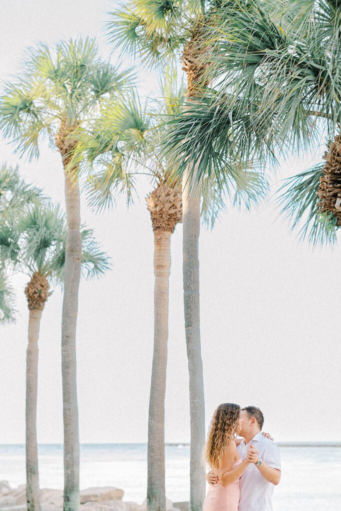 South Point Park Engagement Photos