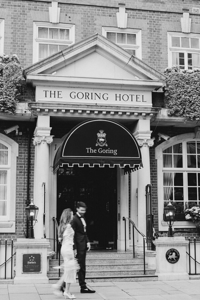 European elopement at the goring hotel