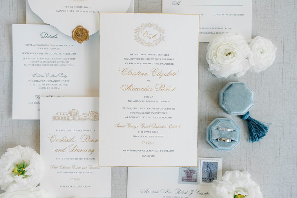 Luxury bridal details at a Park Chateau Estate wedding