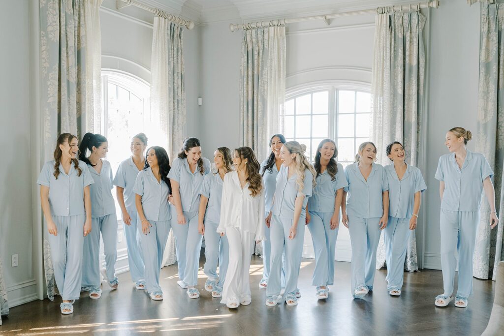 Bride portraits in natural light before Park Chateau Estate ceremony