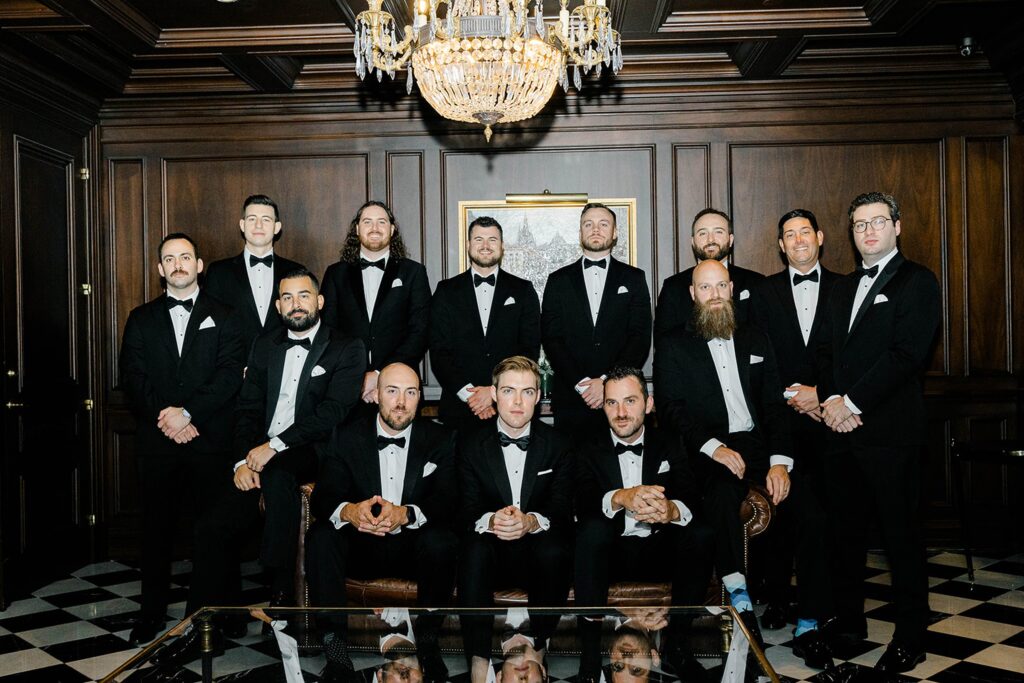 The Library at the Park Chateau a New Jersey wedding venue