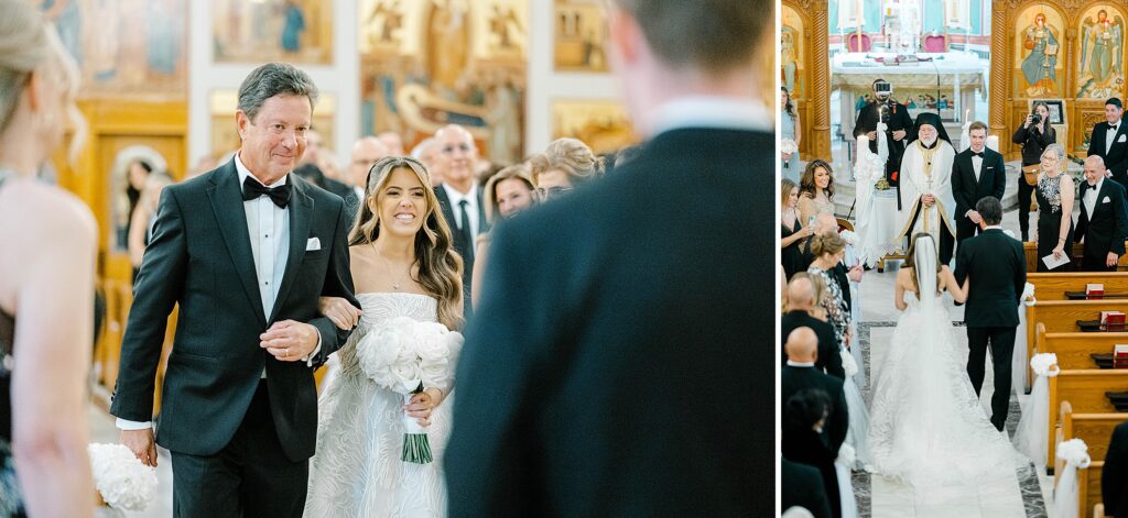 Greek Orthodox wedding ceremony details during Park Chateau Estate wedding