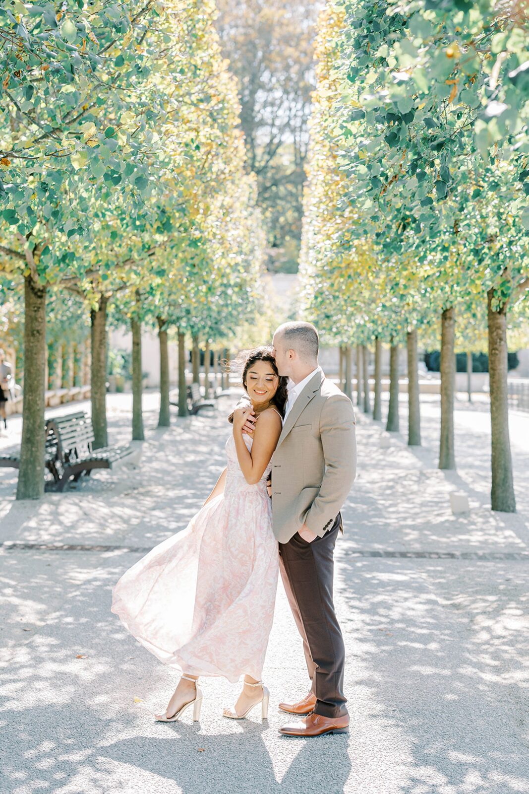 A Fall Longwood Garens Engagement Session