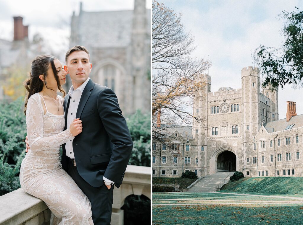 A New Jersey Engagement Session at Princeton University