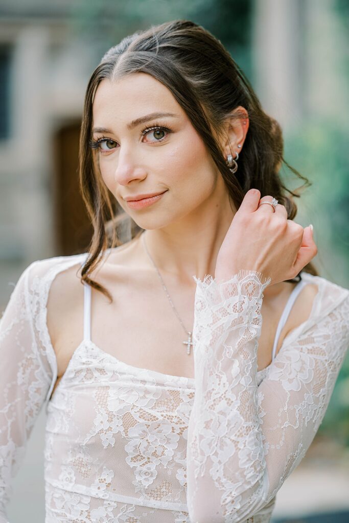 engagement photos at Princeton university