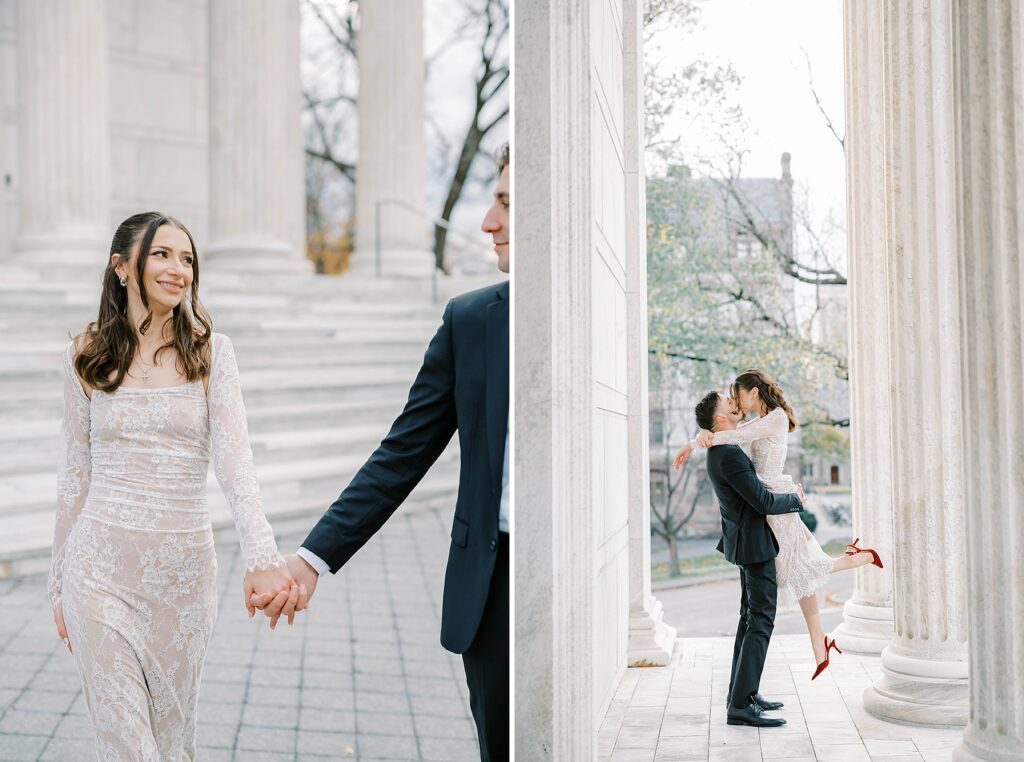Engagement Photo Poses at Princeton 