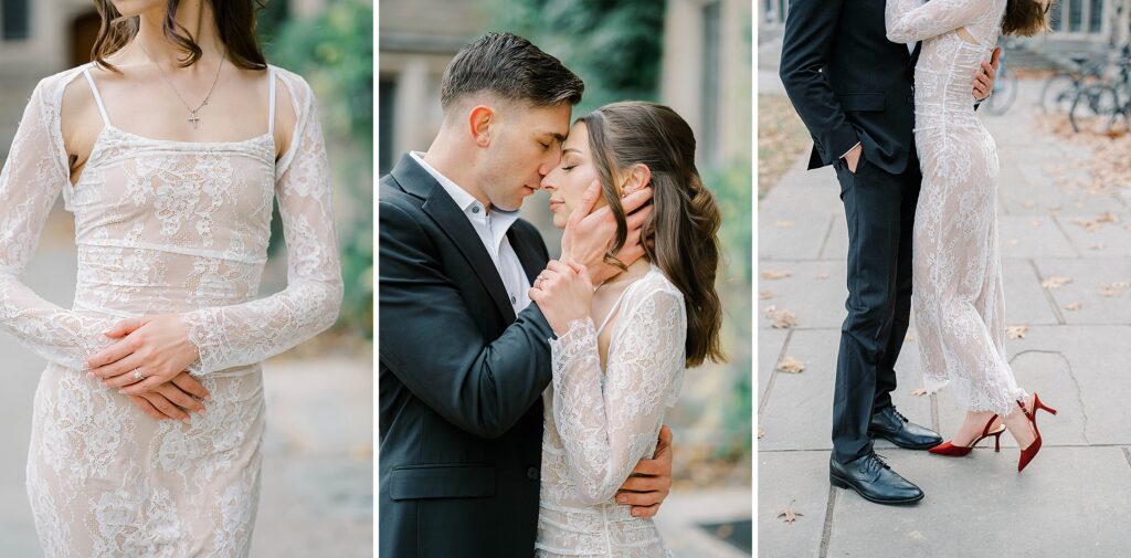 Lace Bridal Engagement Dress 